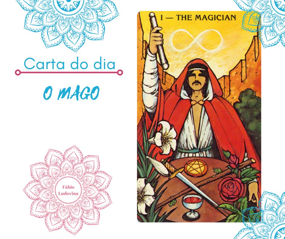 Carta Tarot para 15-09-2024 O Mago é um mestre da manifestação. Os seus pensamentos e as intenções têm o poder de moldar a sua realidade. Por isso hoje visualize os seus objetivos e tome as medidas necessárias para os tornar realidade. Fábio Ludovina www.fabioludovina.com