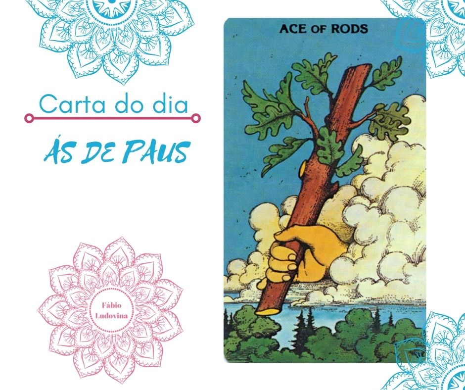 Carta Tarot para 01-09-2024 Hoje é dia de novos inícios, compatível com a energia do novo mês. Novas conquistas e caminhos estão favoráveis, desde que o sem empenho seja notório. É hora de lançar novas sementes, fazer a poda dos ramos podres da sua vida, e seguir renovado, com novas esperanças, novo ânimo e novas metas. Fábio Ludovina www.fabioludovina.com