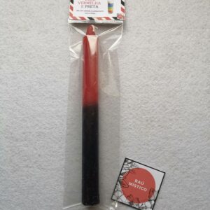 Vela Vermelha e Preta