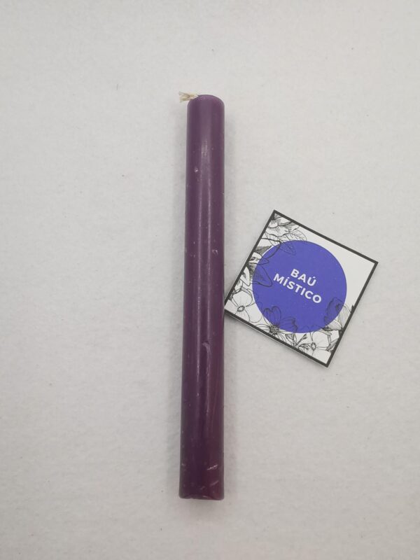 Vela Violeta 15cm