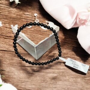 Pulseira de Obsidiana Olho Celestial