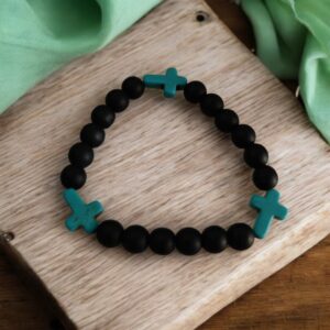 Pulseira Onix E Turquesa