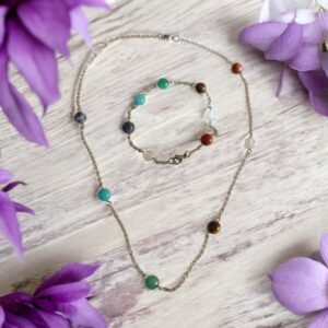 Fio e Pulseira 7 chakras