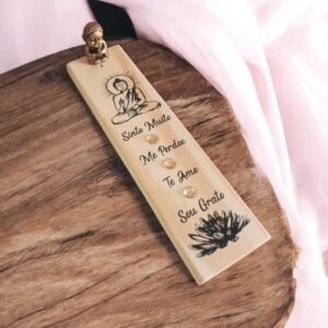 Incensário Madeira Sinto Buda