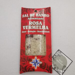 Banho Sal Grosso e Rosa Vermelha