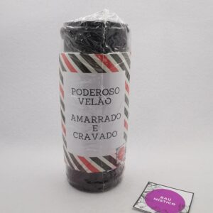 Poderoso Velão Preto Amarrado e Cravado